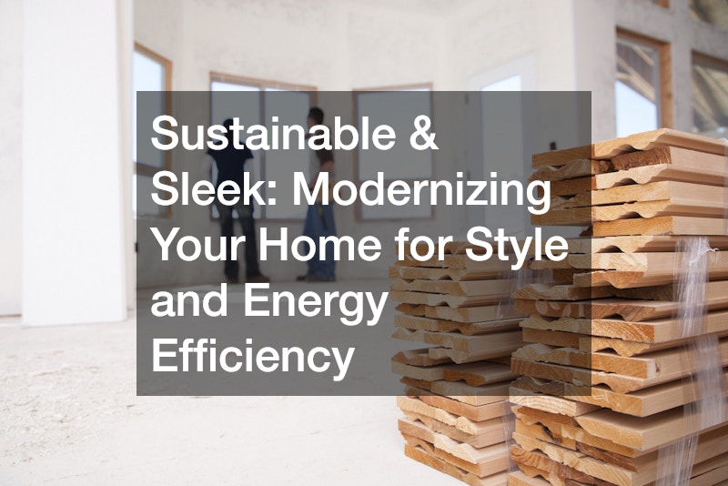 Sustainable and Sleek: Modernizing Your Home for Style and Energy Efficiency